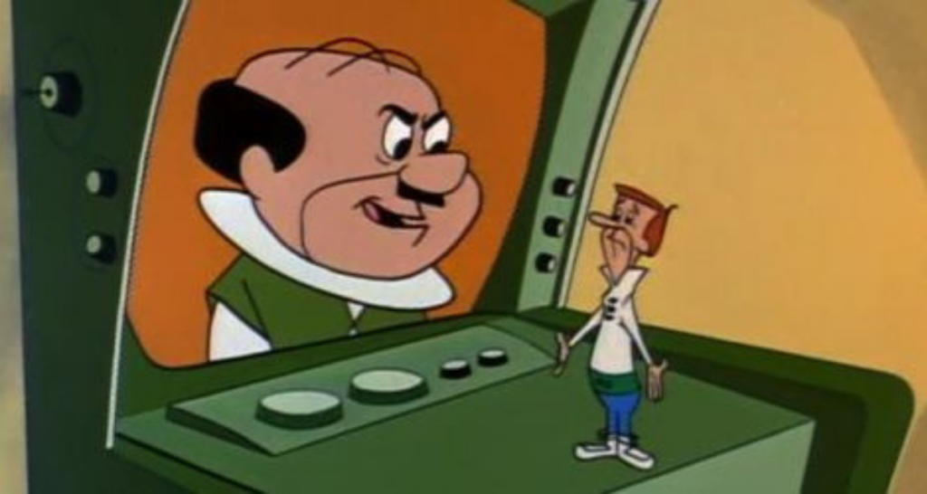 Spacely and George Jetson